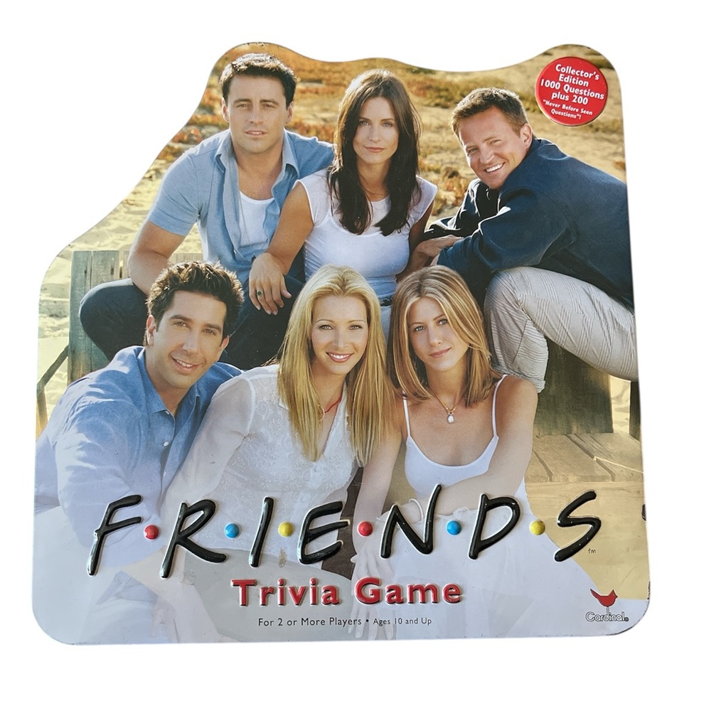 NWOT Friends Trivia Game Collector's Edition by Cardinal